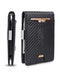 Men's Republic Faux Leather Wallet Money Clip - Black