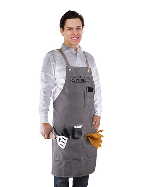 Men's Republic BBQ Apron - Canvas