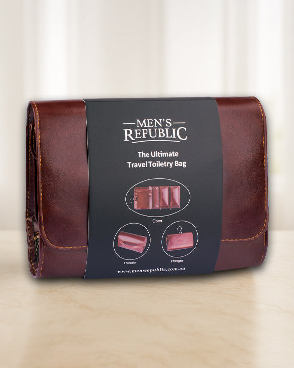 Men's Republic Travel Toiletry Bag with Hanger