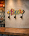 Men's Republic Retro Sign with 3 Hanging Hooks - Beer