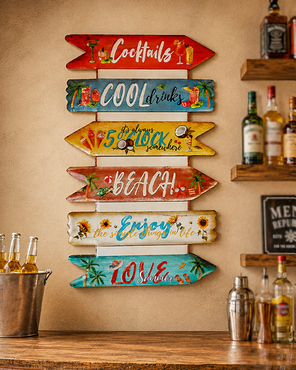 Men's Republic Retro Sign - Cocktails