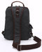 Men's Republic Canvas Single Strap Sling Bag Backpack - Black