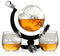 Men's Republic Globe Whiskey Decanter - 2 glasses