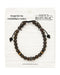 Men's Republic Fashion Bracelets - Set of 10 Mixed Stainless Steel and Semi-Precious Stones - In Shelf Tray