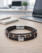 Men's Republic Multi Leather Bracelet with Stainless Steel - 15