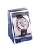 Men's Republic Watch - Signature Series  - Gun Metal /Gold with Brown Leather Strap