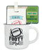 Men's Republic Sports Mugs with Gift Sets  in Shelf Tray - 6 pcs