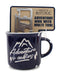 Men's Republic Adventure Mugs with Tool Gift Sets  in Shelf Tray - 6 pcs