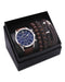 Men's Republic Watch set with 4 Bracelets - Blue Face