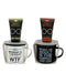 Men's Republic Mug with Grooming Kit (2 Mugs with Body Wash/2 Mugs with Shampoo,Conditioner)