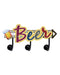 Men's Republic Retro Sign with 3 Hanging Hooks - Beer